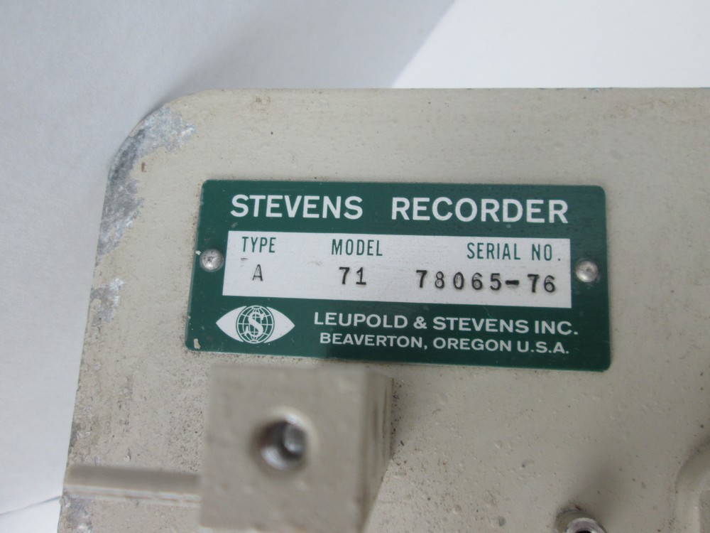 Leupold & Stevens Instrument Clock Pawl Spring Driven Recorder Encoder SKUE GS