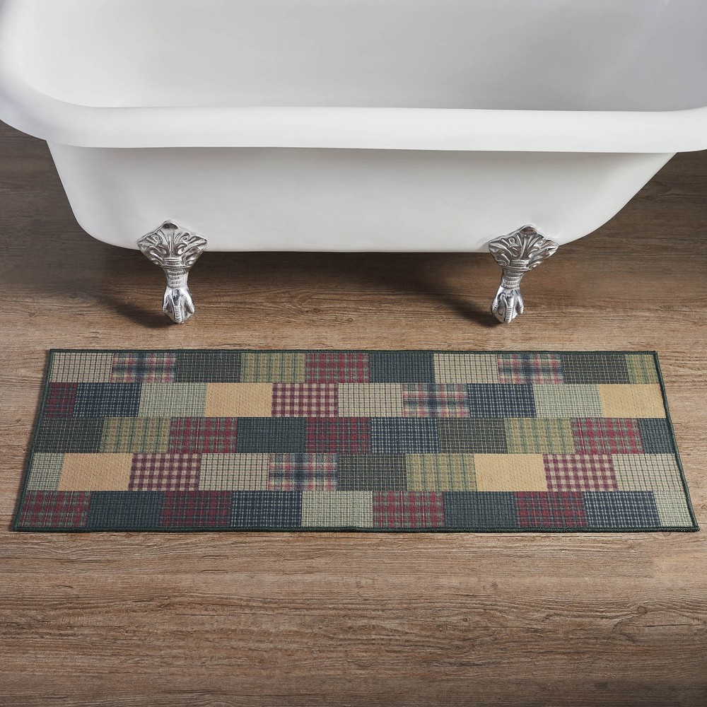 Tea Cabin Polyester Bathmat 17x48 VHC Brands