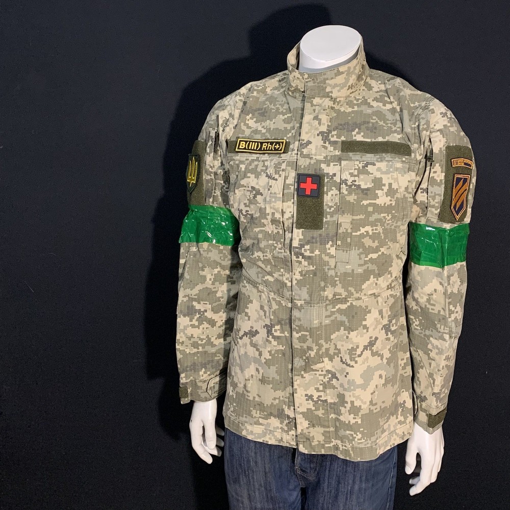 Army Forces Of Ukraine Jacket Pixel Donbas War  Size 48/4