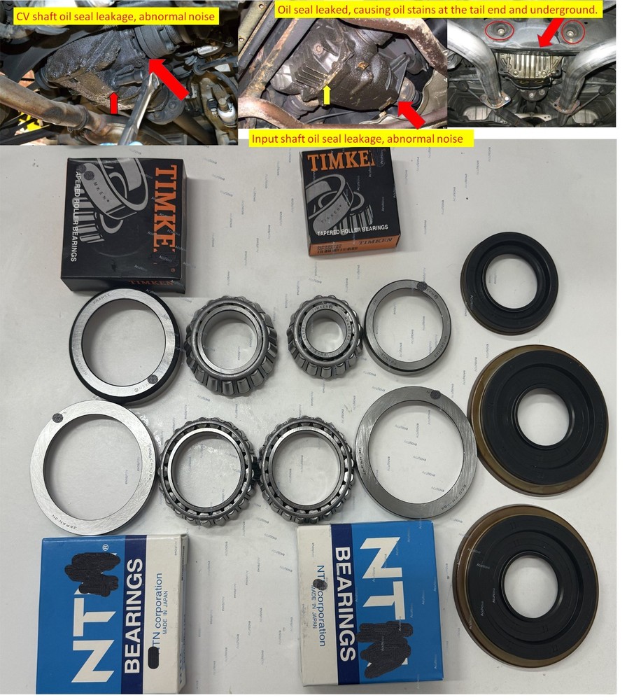 W207 W212 E-Class E200 E300 E350  E400 Diff Carrier Kit fits Mercedes