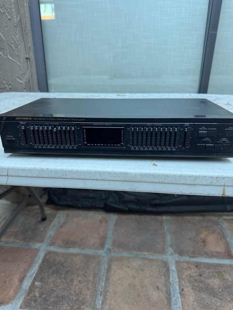 Optimus stereo 10 bands Equalizer model 31-2025