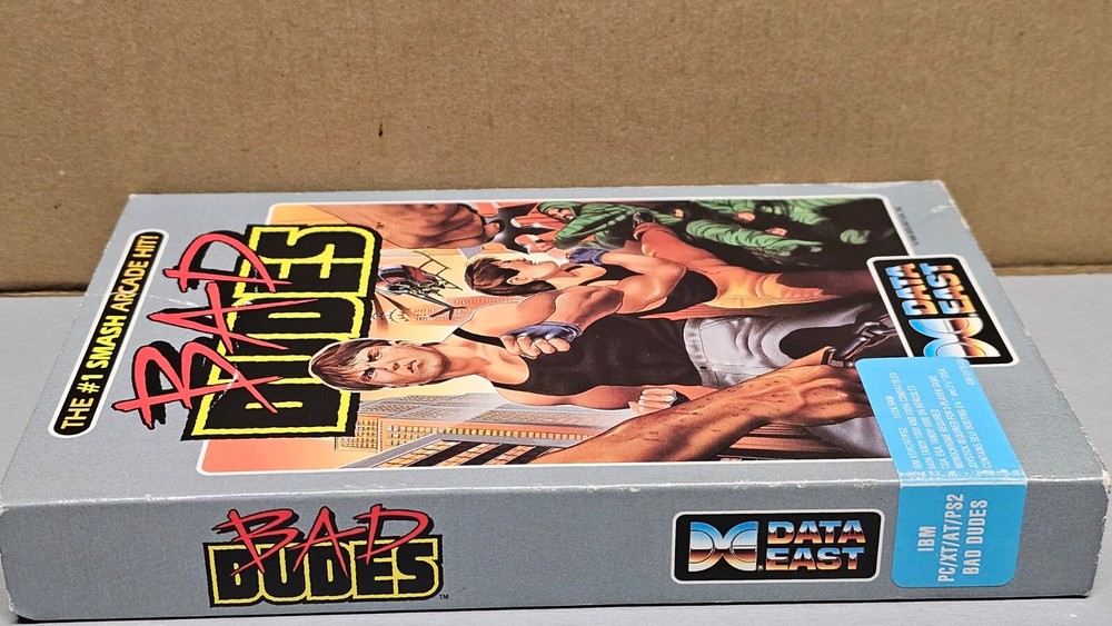 Big Box Software Data East Bad Dudes