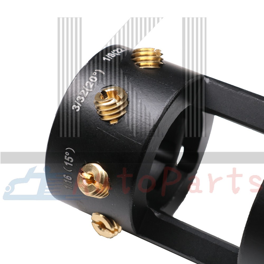 Tungsten Grinder & Sharpener Multi-Angle Offsets Head Tool Kit For TIG Welding