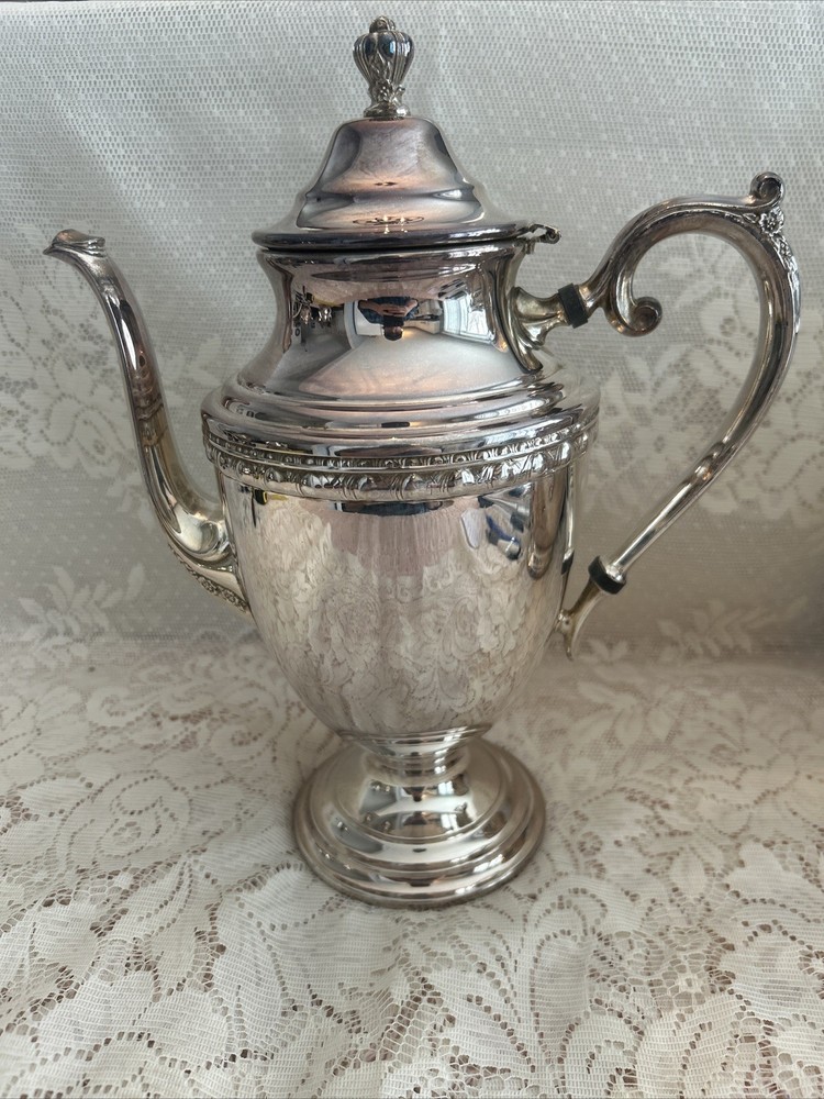 Roger’s & Bros # 1701 Silver Plated Teapot~11”