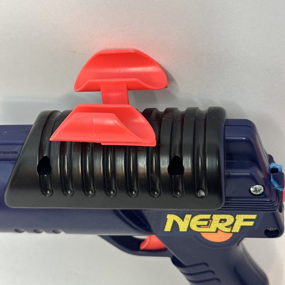 Kenner Nerf Sharp Shooter Single Shot Pull Back Dart Gun Blaster No Darts 1993
