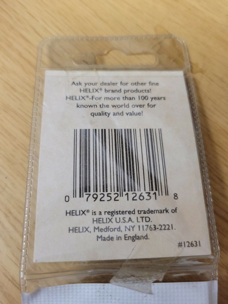 6each HELIX 9" Computer Printout Ruler w Highlighter & Magnification New!