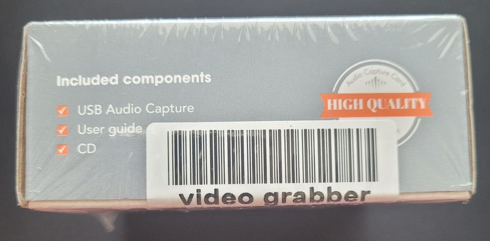 USB Audio Capture Video Grabber