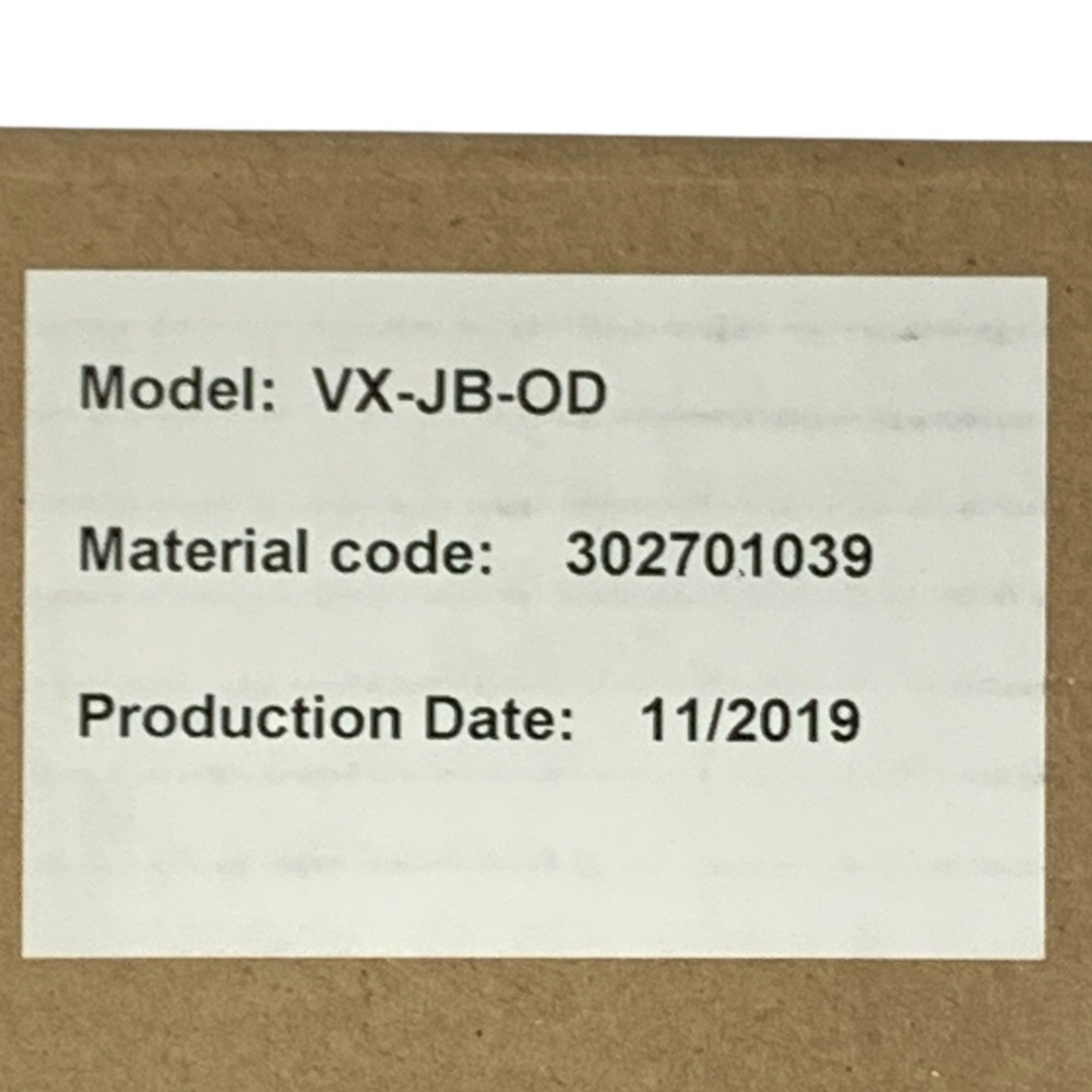 3xLogic Junction Box Bracket VX-JB-OD