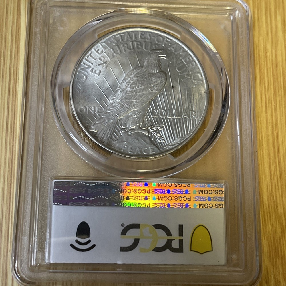 1927-D Peace Silver Dollar PCGS MS62