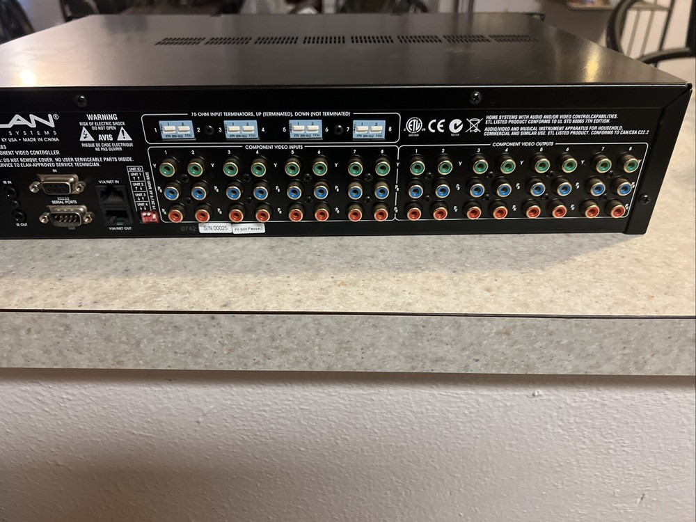 Elan V883 Component Video Matrix