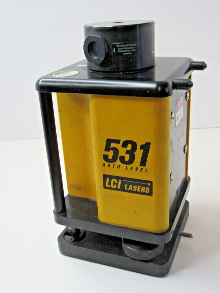 LCI Lasers 531 Auto Level System / Kit With Caring Case Tested / Works #US