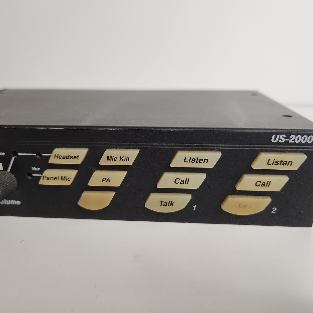 Telex Audiocom SPS2000A & US2000A Intercom Console