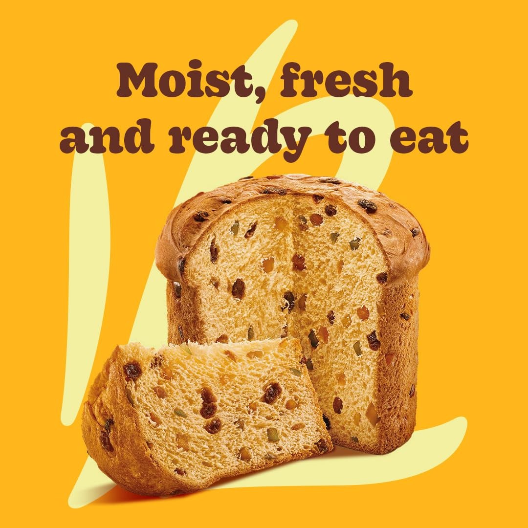 Classic Panettone - Moist & Fresh Holiday Cake - Traditional Italian Recipe W...