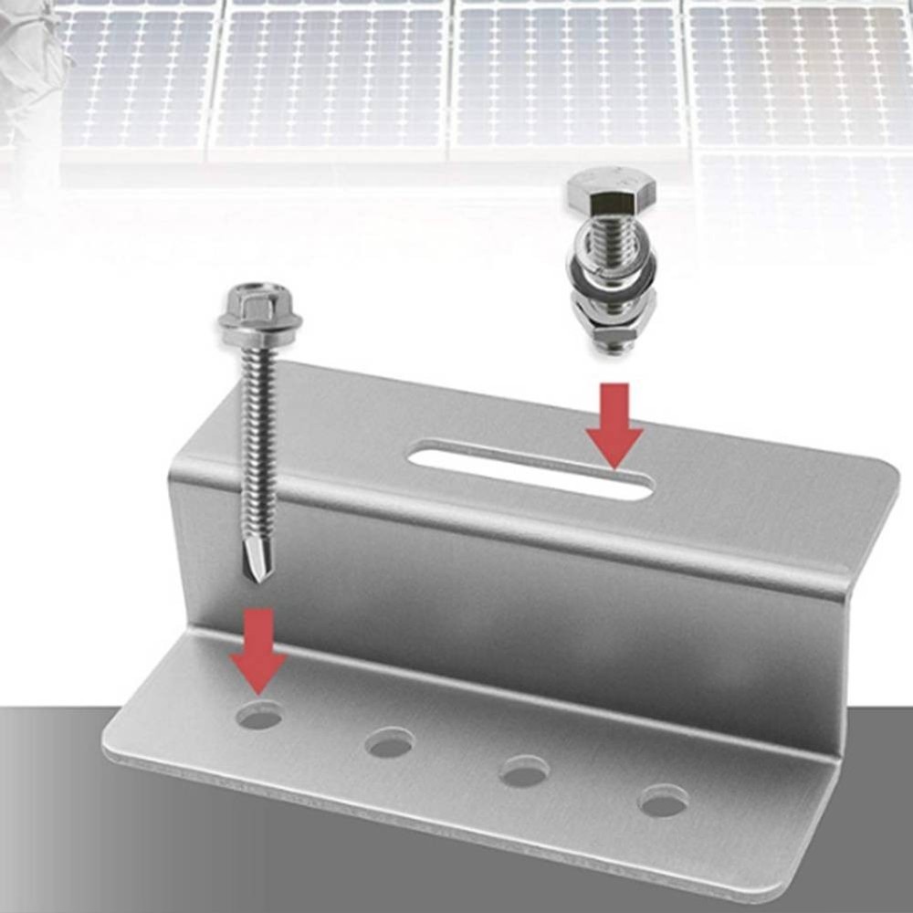 Aluminum Z Brackets Easy Installation Brackets Includes Screws And Nuts