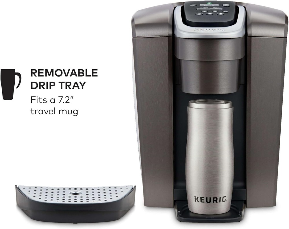 Versatile K-Elite Single Serve K-Cup Coffee Maker - Customizable Brew Experience
