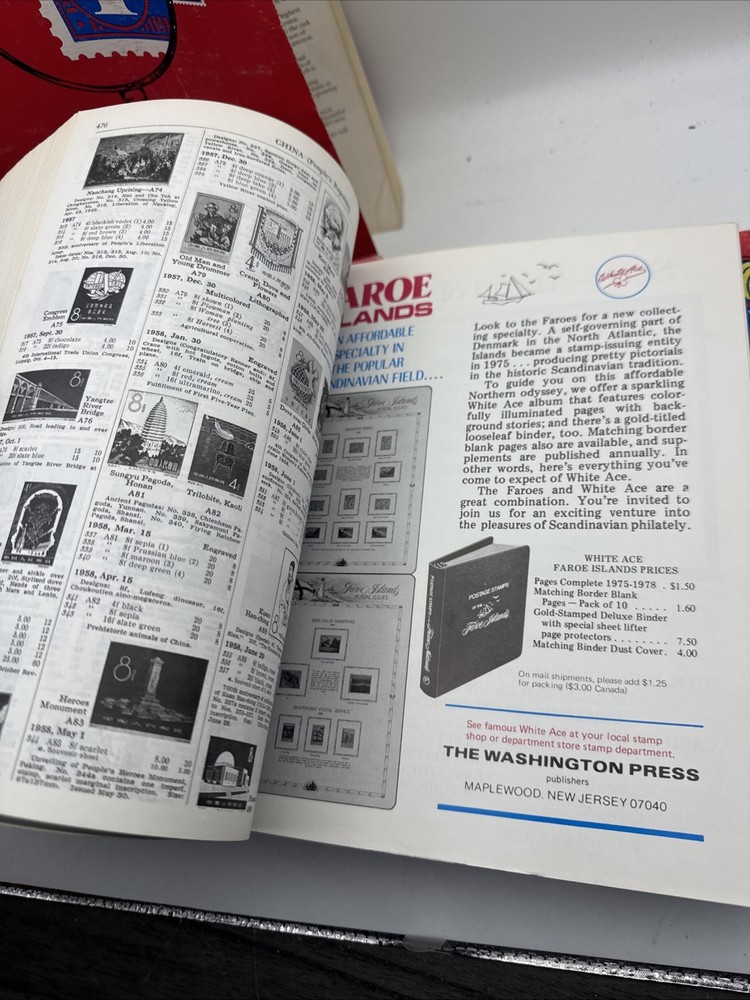 Scott 1980 Standard Postage Stamp Catalogue Vol 1-4 Complete Set