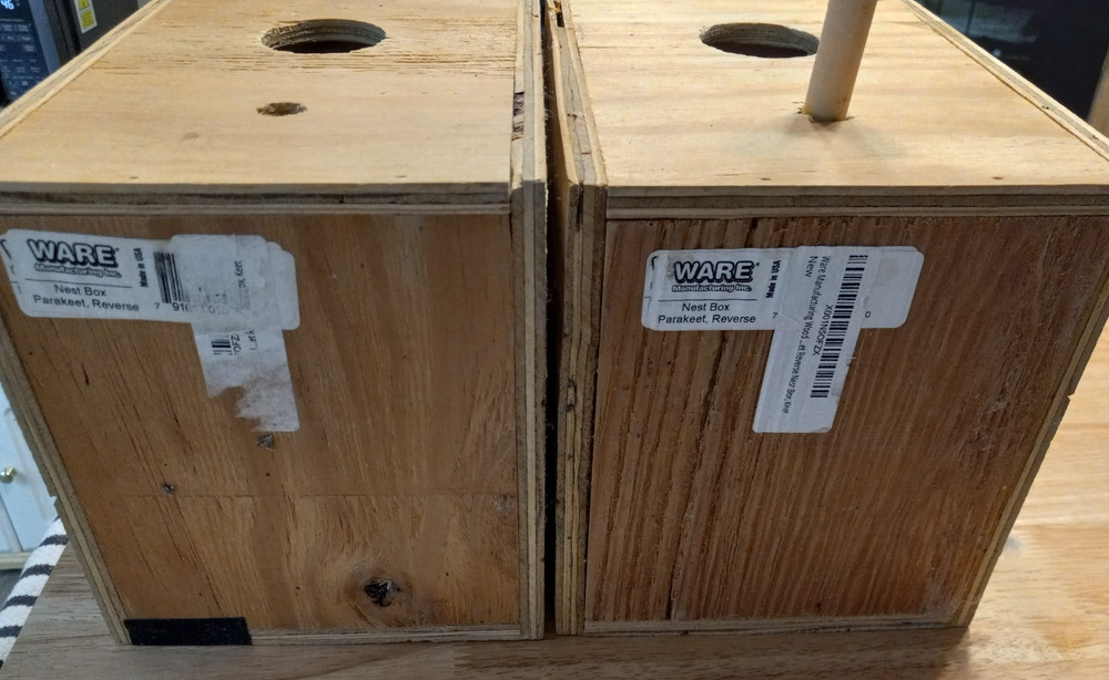 Ware brand Bird Breeding Nest Box - parakeets