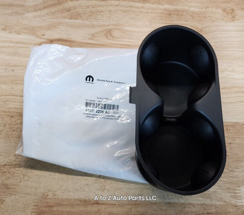 NEW 2017-2023 Chrysler Pacifica Console Cup Holder Insert, OEM Mopar