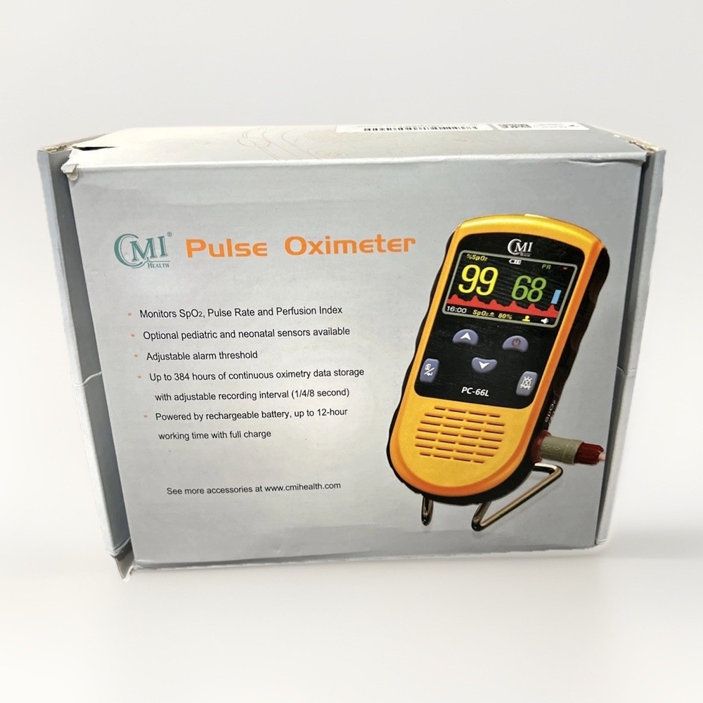 Open-Box | Rechargeable | Handheld Oximeter PC-66L