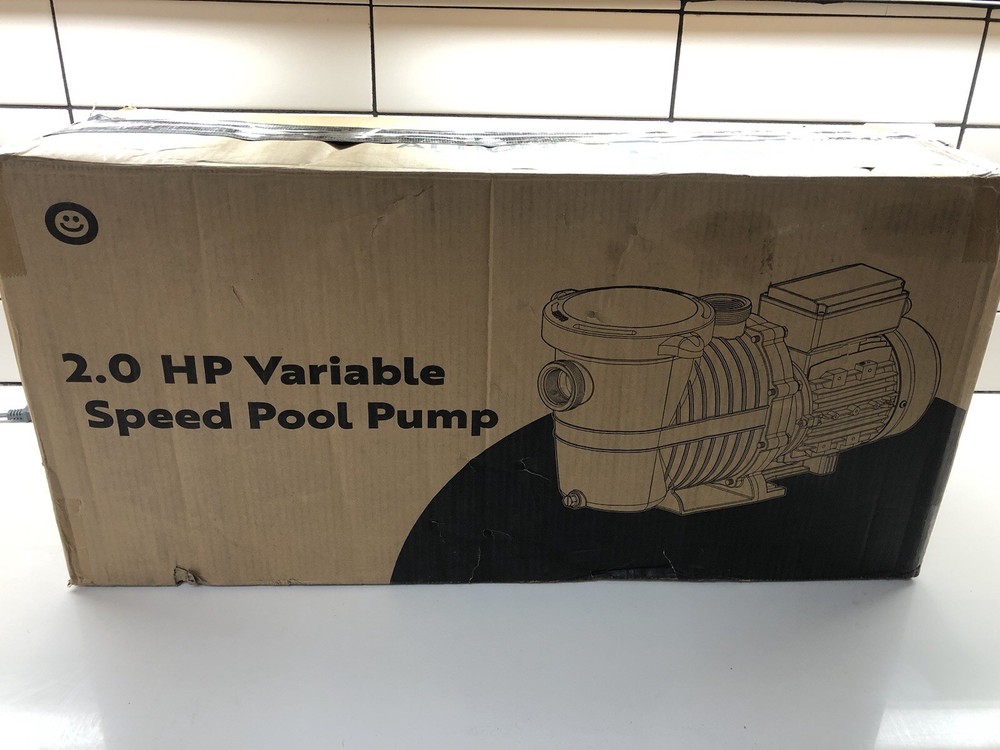 Vivohome 2.0 Variable Speed Pool Pump VH1737-BK