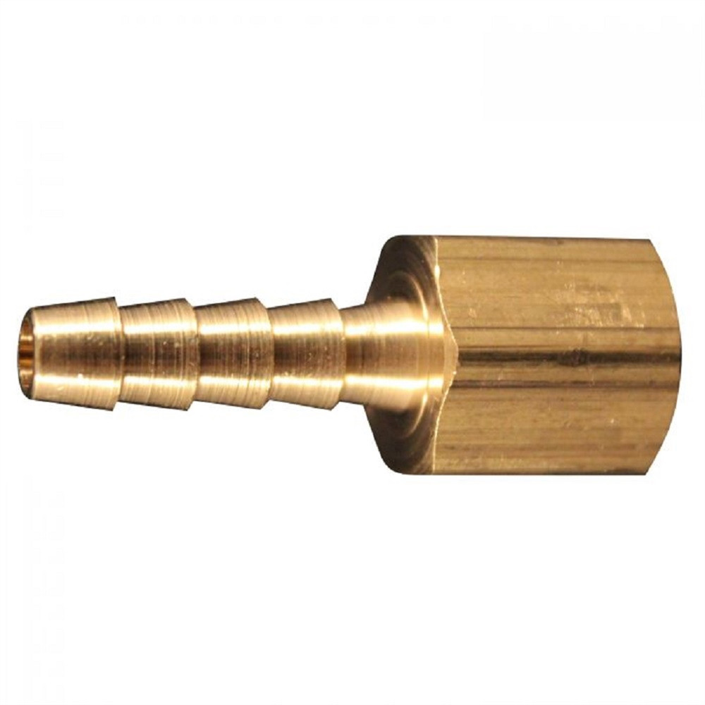 Milton Industries 1/4" F. Solid End, 3/8" ID Hose, 2/cd