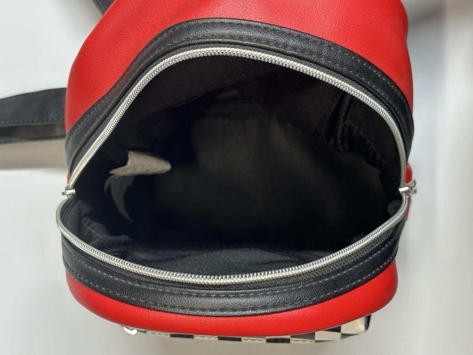 Loungefly Disney Pixar Toy Story Pizza Planet Red Mini Backpack Purse Bag