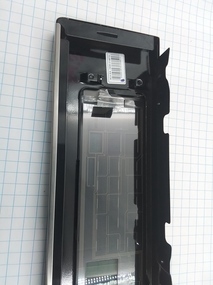 DE94-04004A SAMSUNG WALL OVEN ASSY CONTROL PANEL