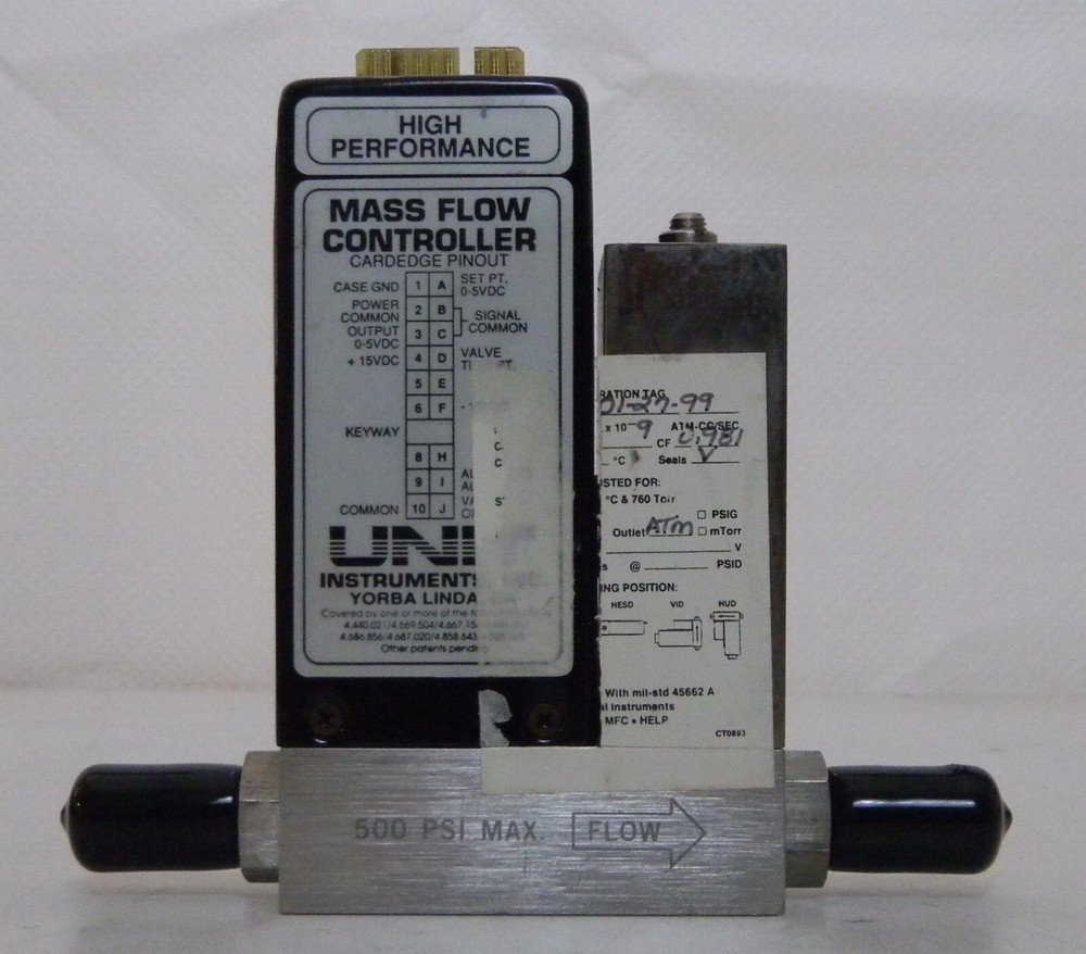 Unit UFC-1110A Mass Flow Controller, Gas- O2, Range- 15 SLM, Used