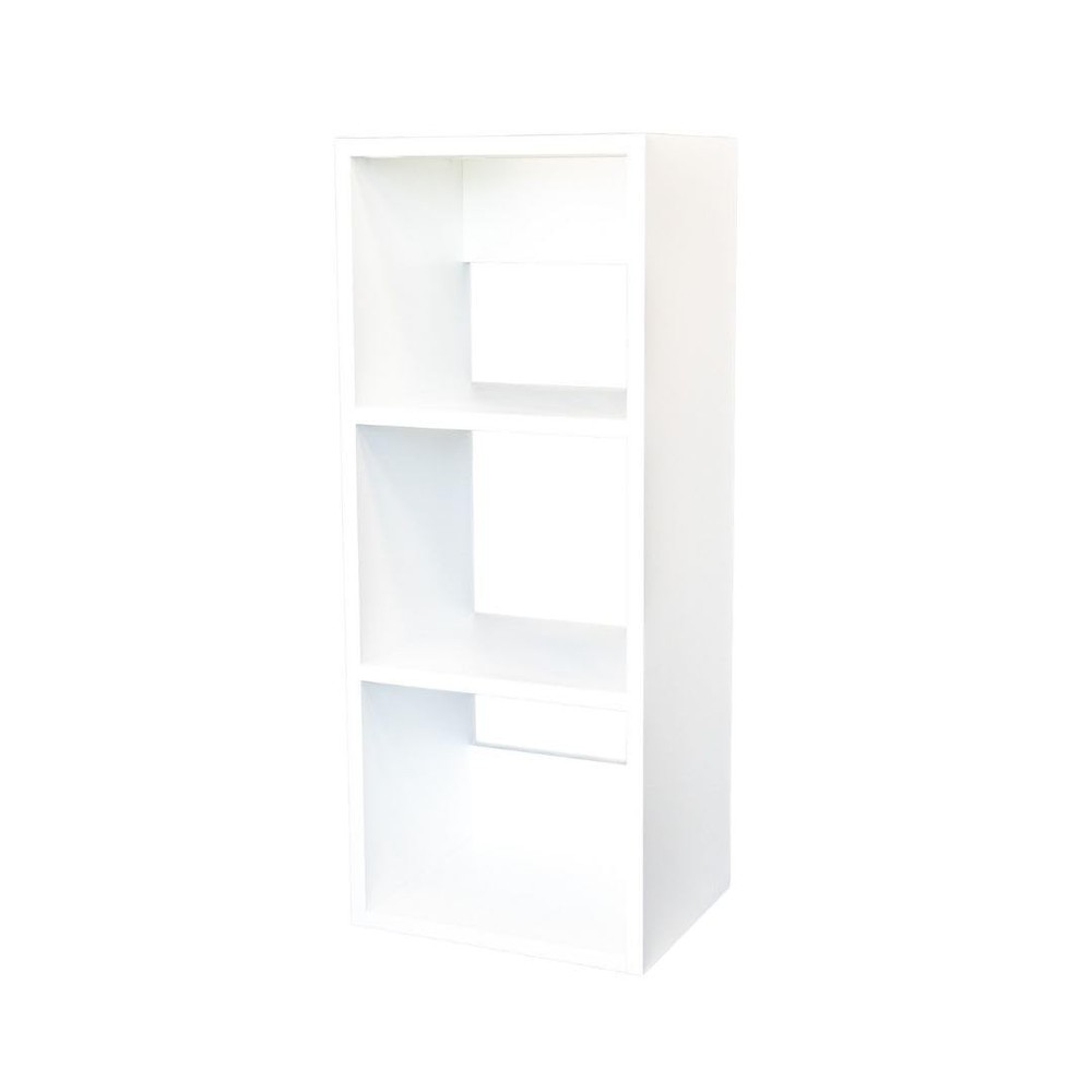 Custom Sized 3-Cube Cubby; Choose color, width, depth, and height. Units are ...