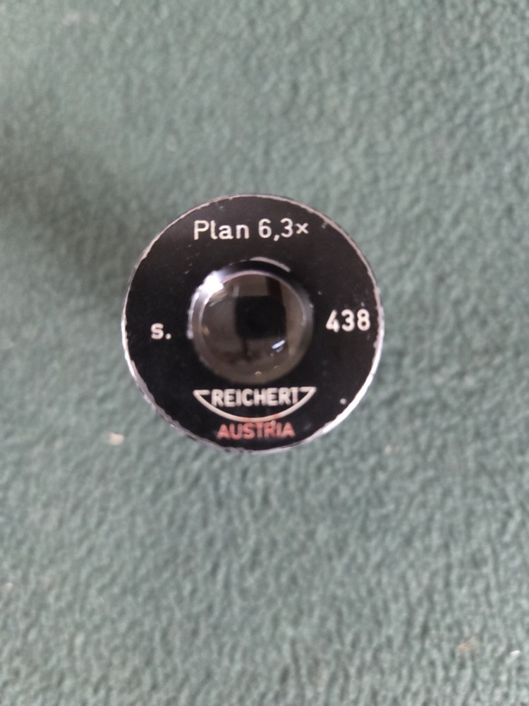MICROSCOPE  EYEPIECE REICHERT AUSTRIA Plan 6.3X