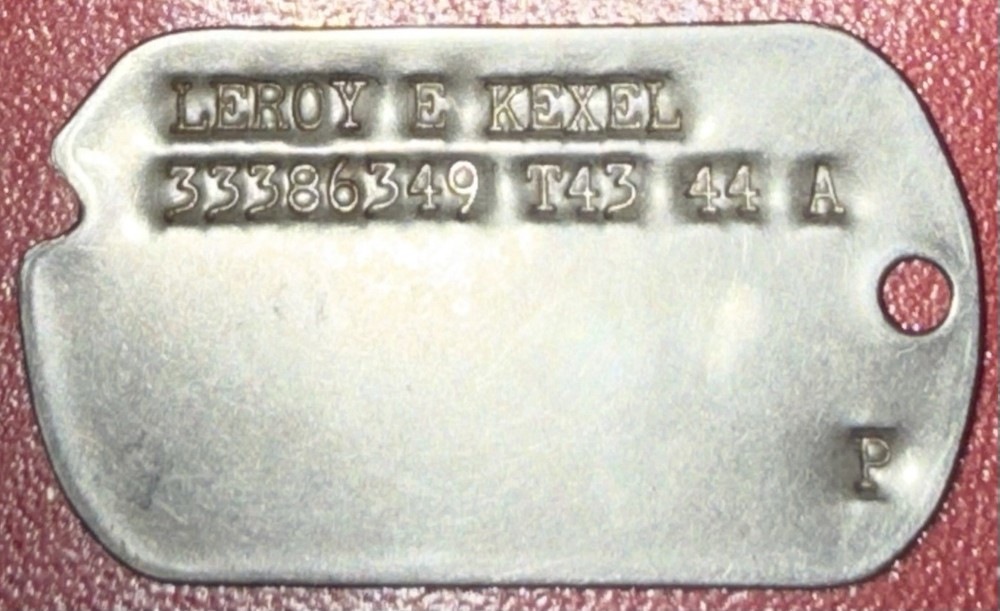 WW2 Dog Tag 569th Anti Aircraft Artillery Automatic Weapons Bn Served ETO (11)