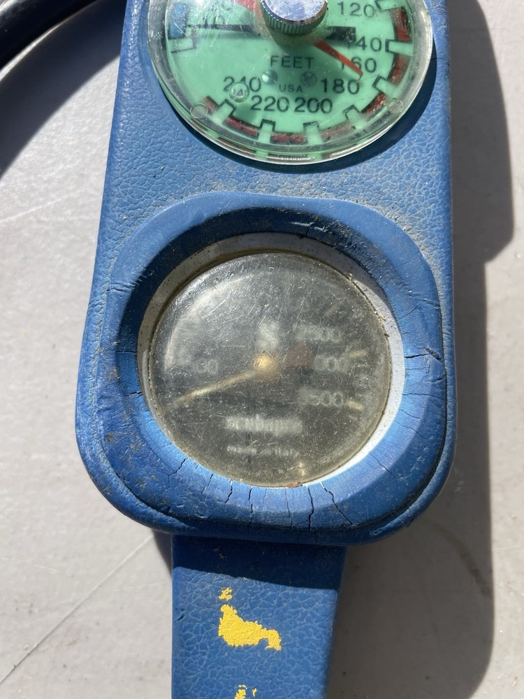 Old Scuba Pro Diver Gauges