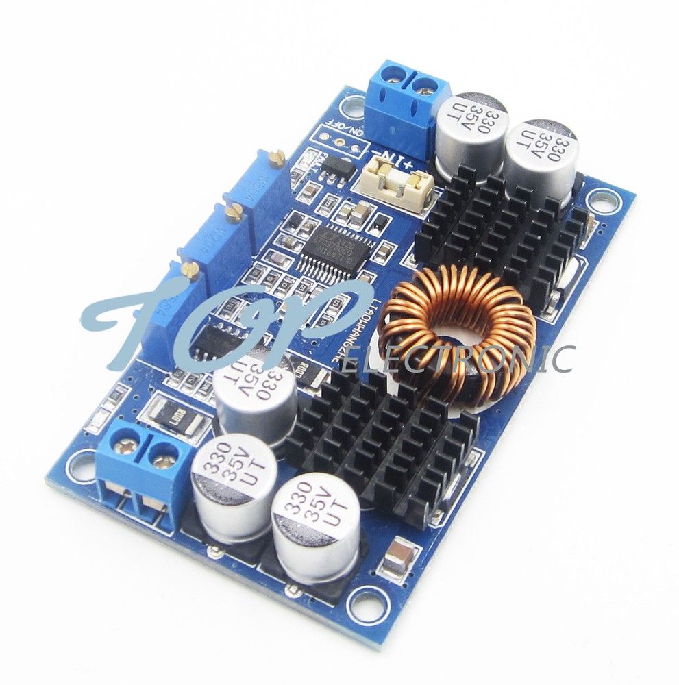 LTC3780 DC 5-32V to 1V-30V 10A Automatic Step Up Down Regulator Charging Module