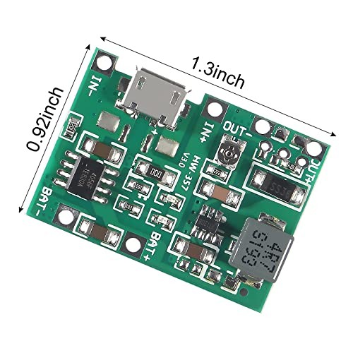 8Pcs 2A USB 18650 Lithium Li-ion Battery Charger Module Adjustable Boost