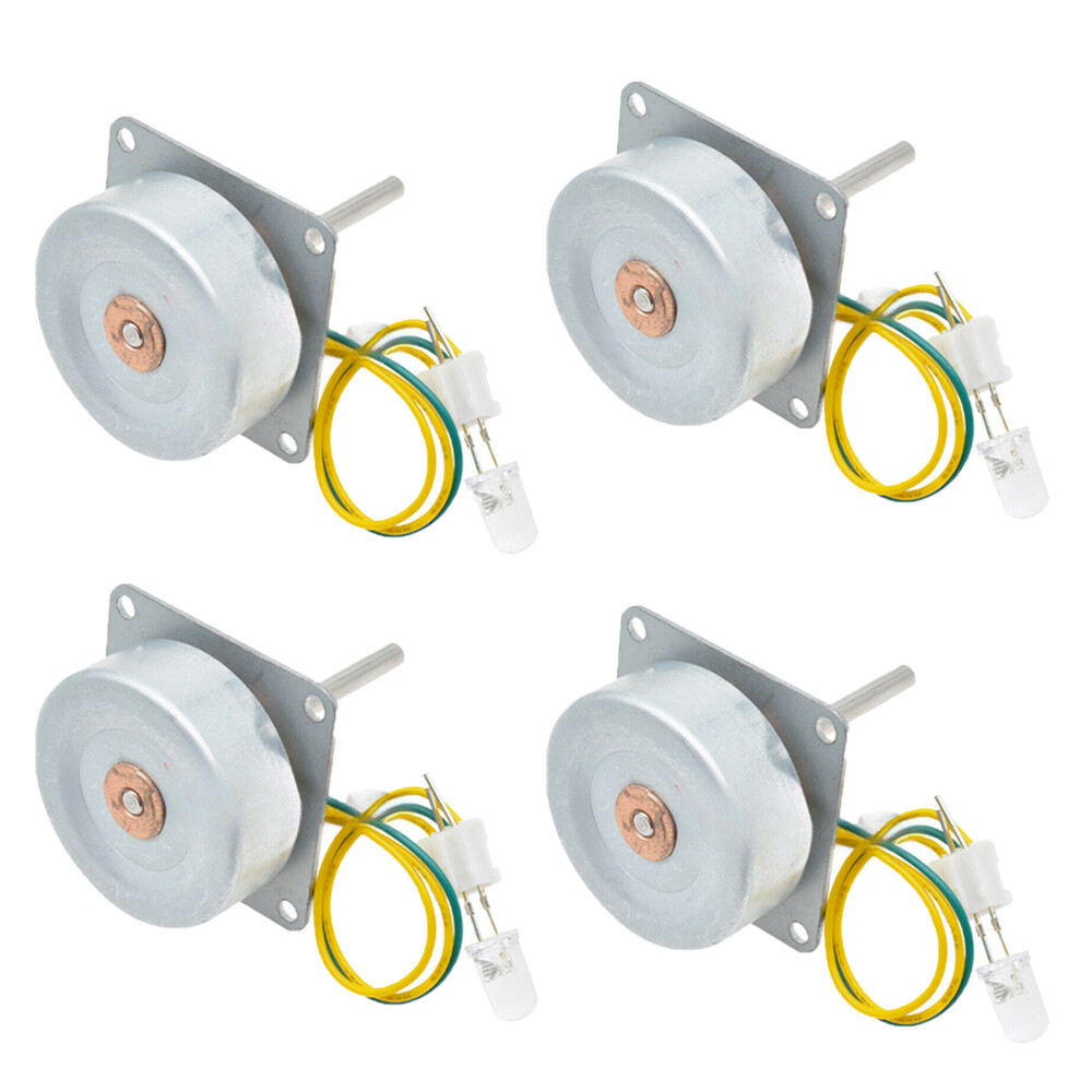4PCS Micro 3 Phase AC Mini Hand Brushless Motor Generator Model Experiment