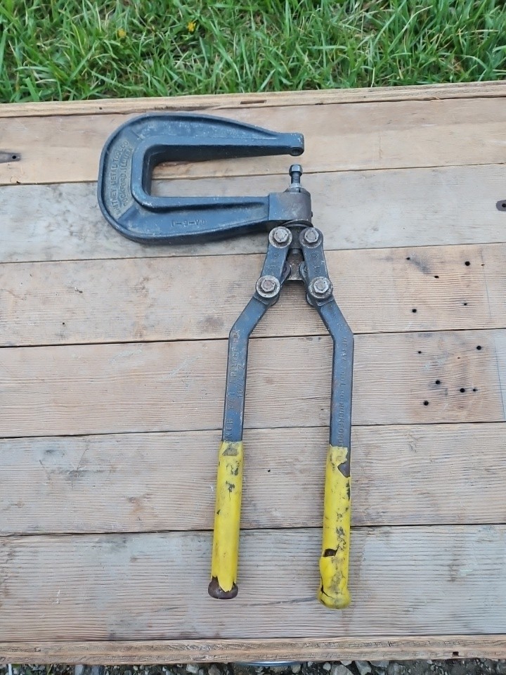 Roper Whitney No. 6  Rivet Tool Squeezer Aircraft riveter 6"