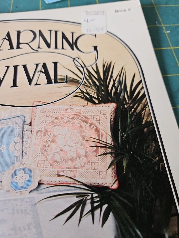 Net Darning Revival Book 8 Traditional Tablecloth