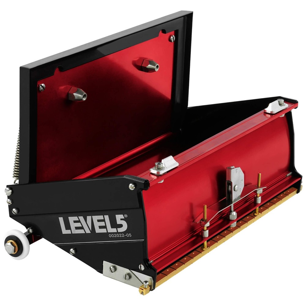 LEVEL5 Drywall Tools 10" Flat Finishing Box [2nd Generation] 4-765