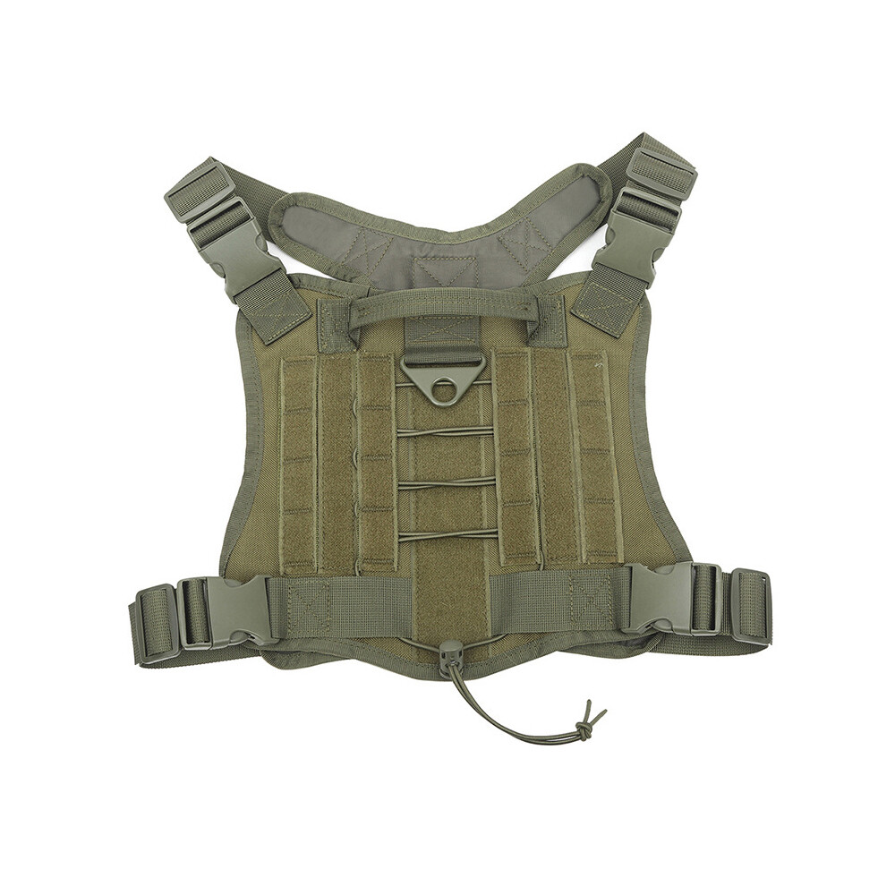 Tactical Dog Harness with Handle Large Military Working Dog Vest for Training