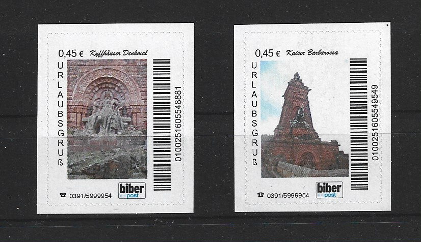 Beaver Post Magdeburg Vacation Greetings 2 Values