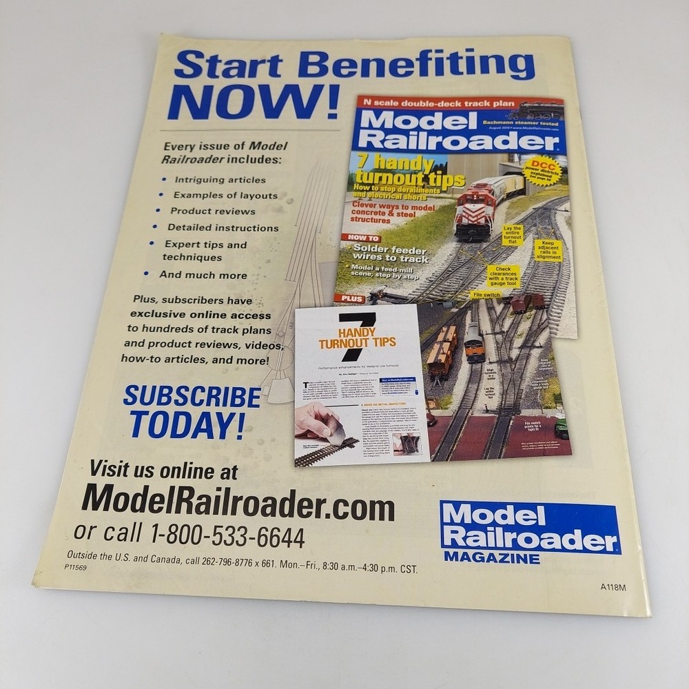 Model Railroader Supplement 28 Track Plans For Medium Sized Spaces