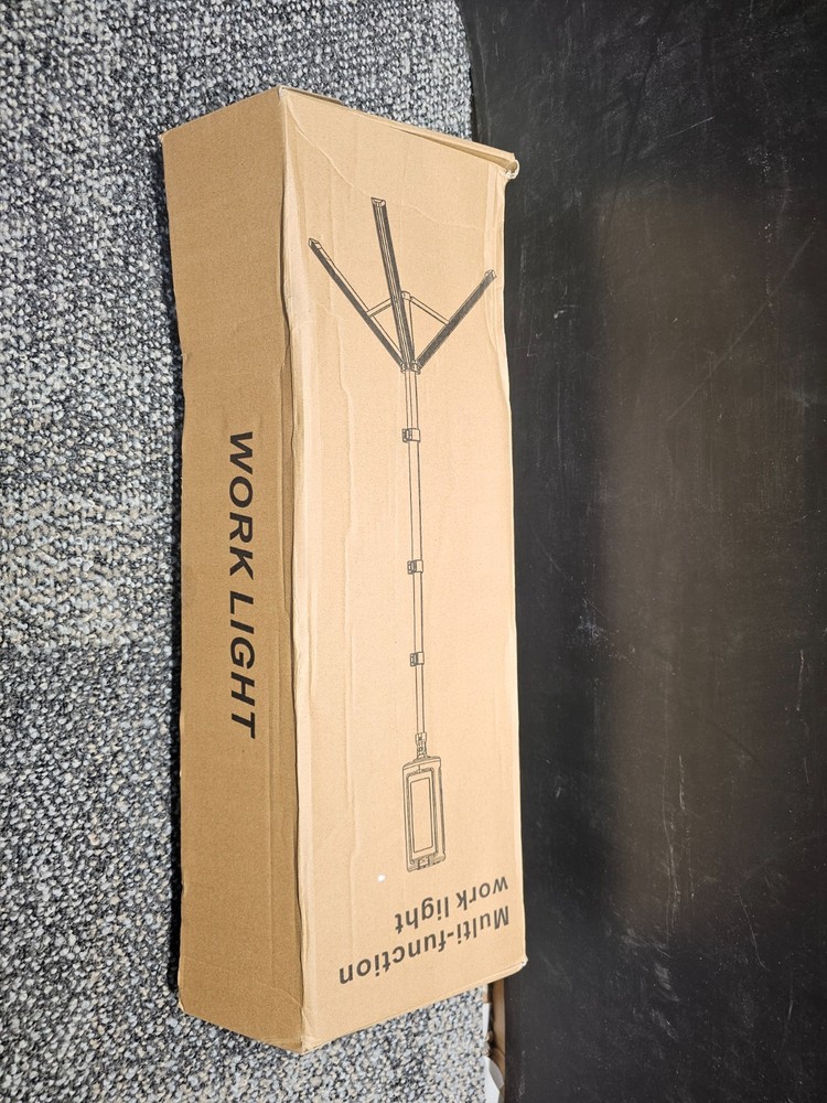 (QTY 3) Multi-Function Work/Camp Light&Stand 10000mah 20-67" Max Height LQ-WL01