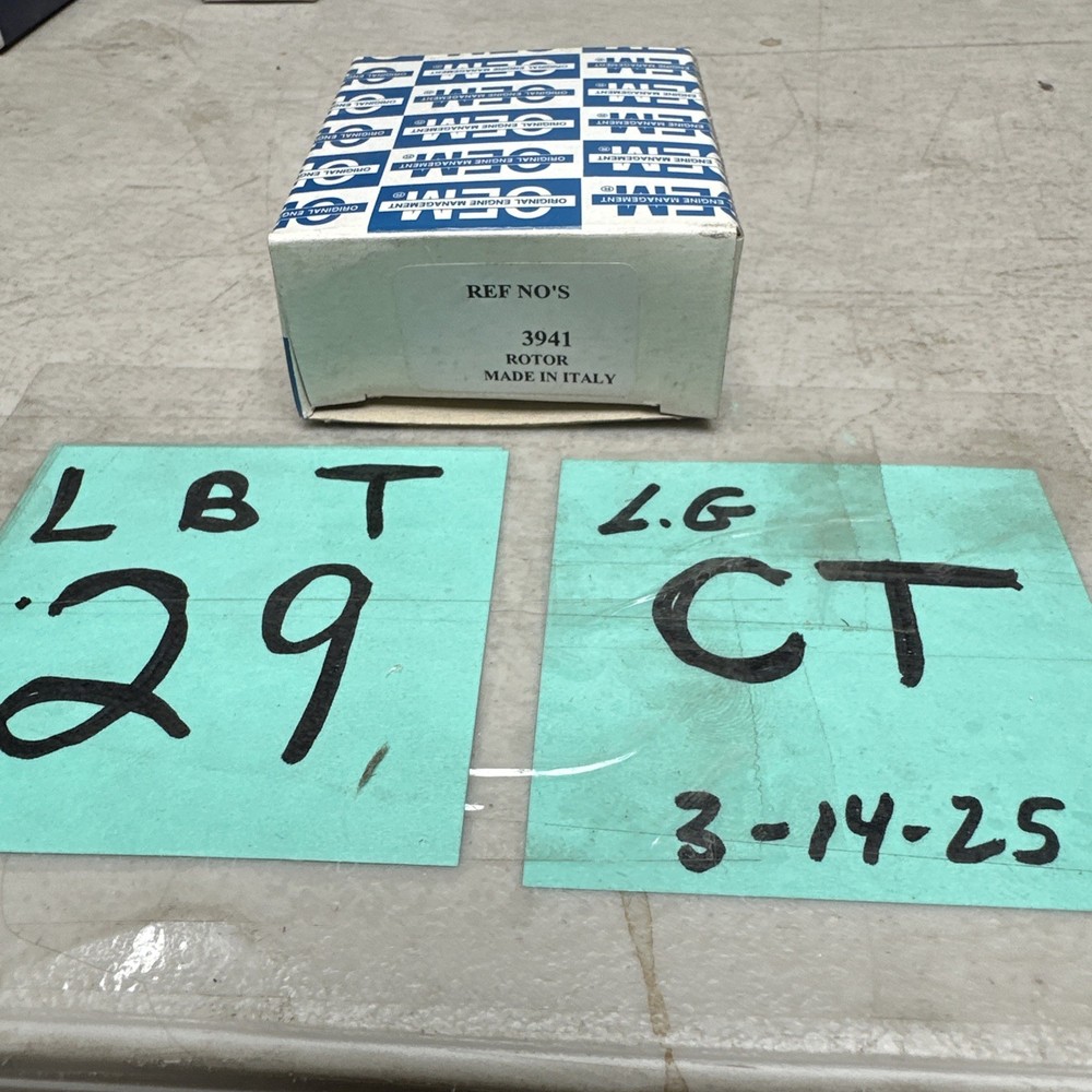 Original Engine Management Distributor Rotor 3941