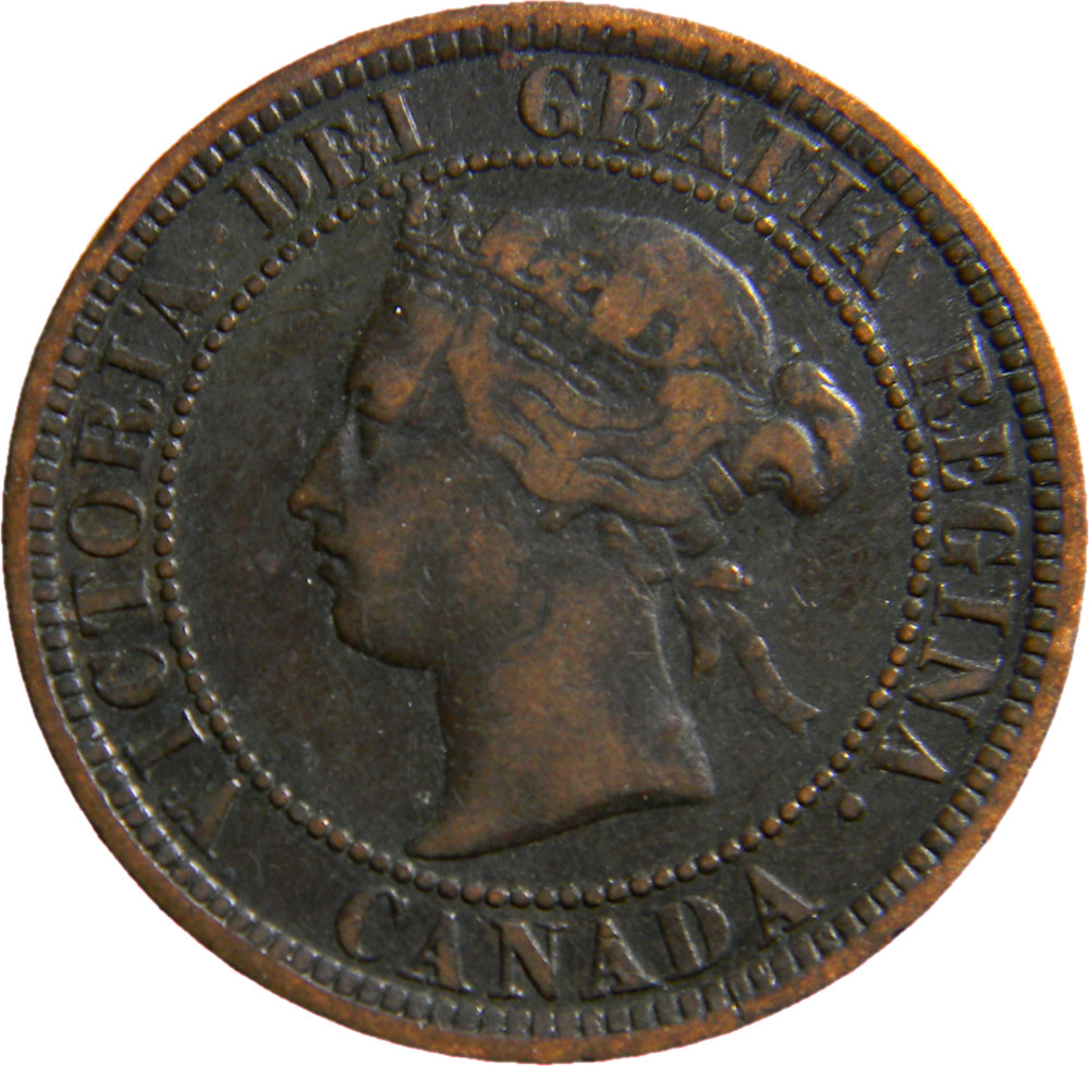 Canada 1881-H One Cent  (05100)