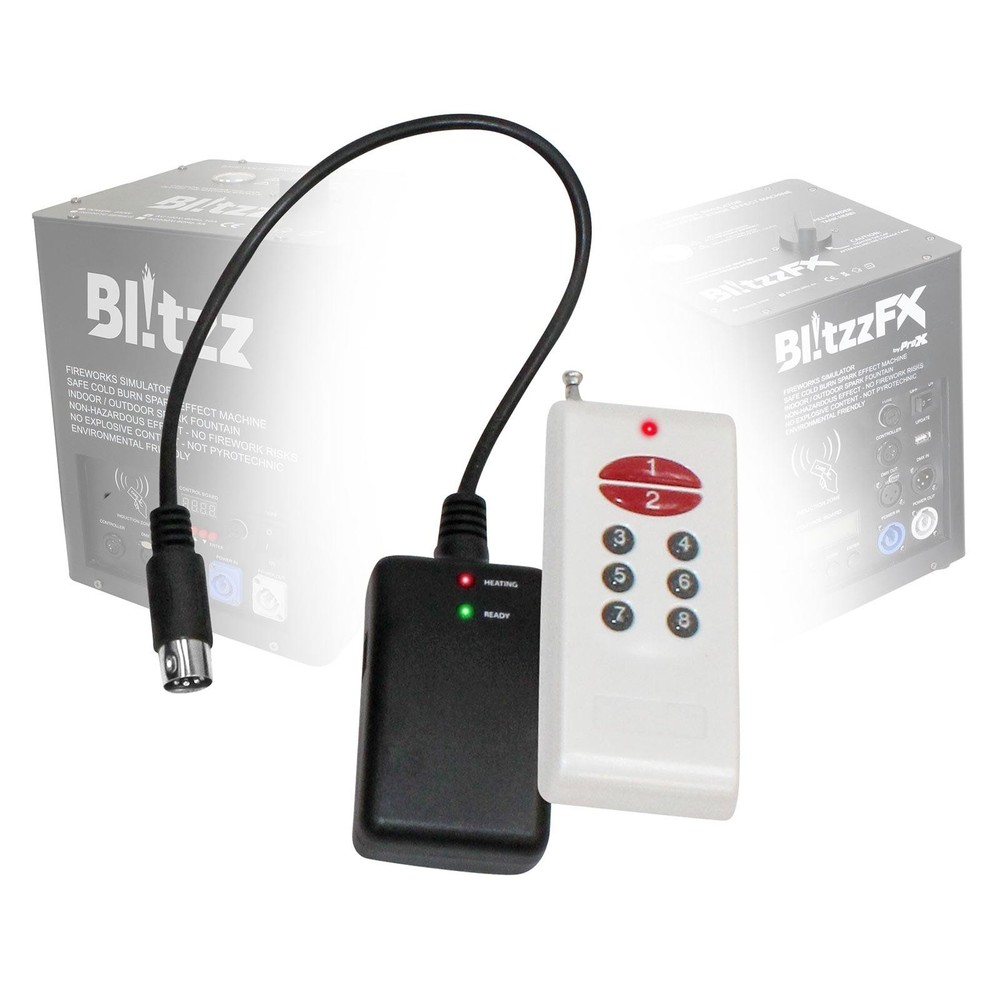 ProX Replacement Wireless Remote & Receiver for ProX Blitzz Cold Spark Machines