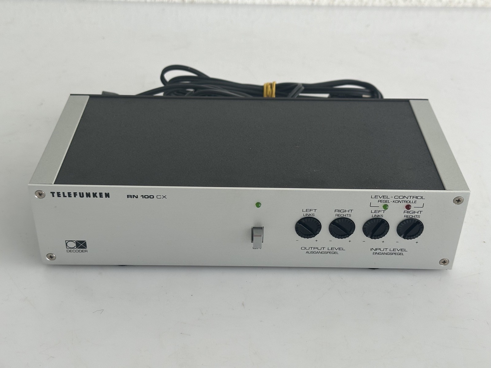 Telefunken RN 100 CX Phono Preamplifier / Preamp "NOT TESTED" #2