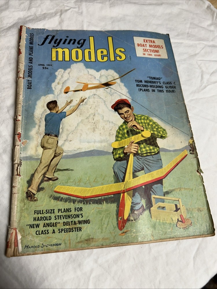 Flying Models April 1953 Magazine