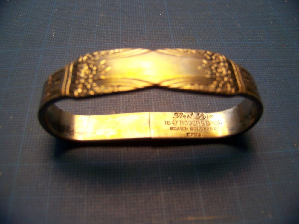 electro plated silver napkin ring antique