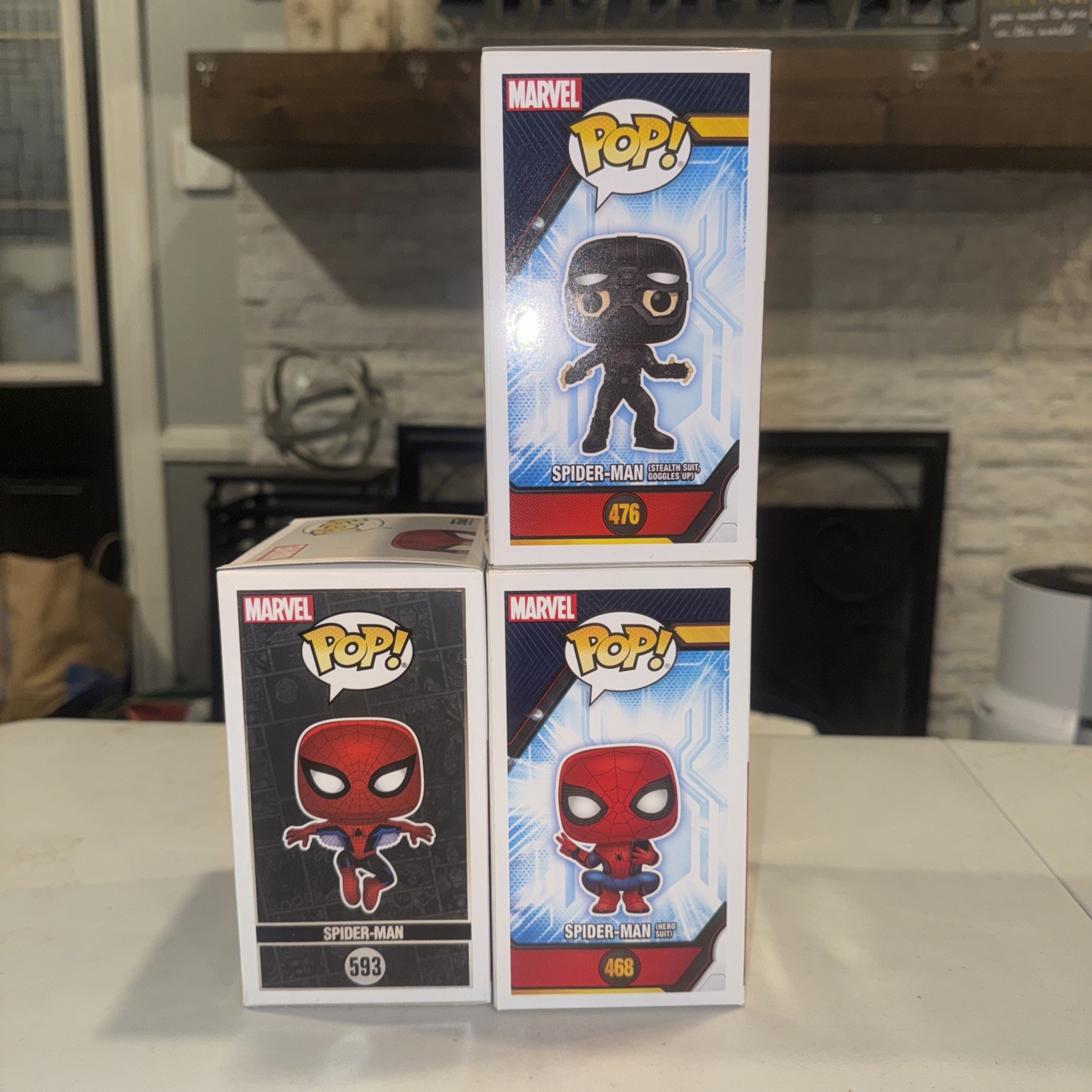 Funko Pop! Spider Man Lot Of 3