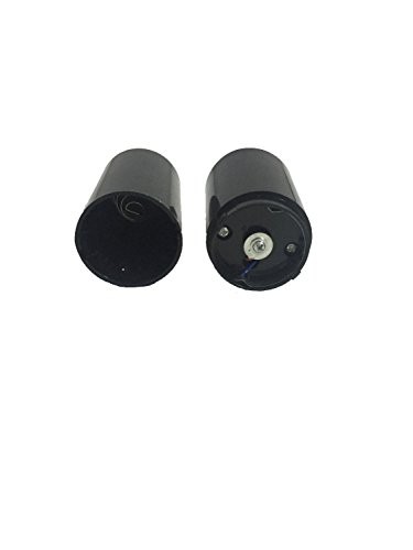Battery Operated Wind Black Rotating Motor Spinner